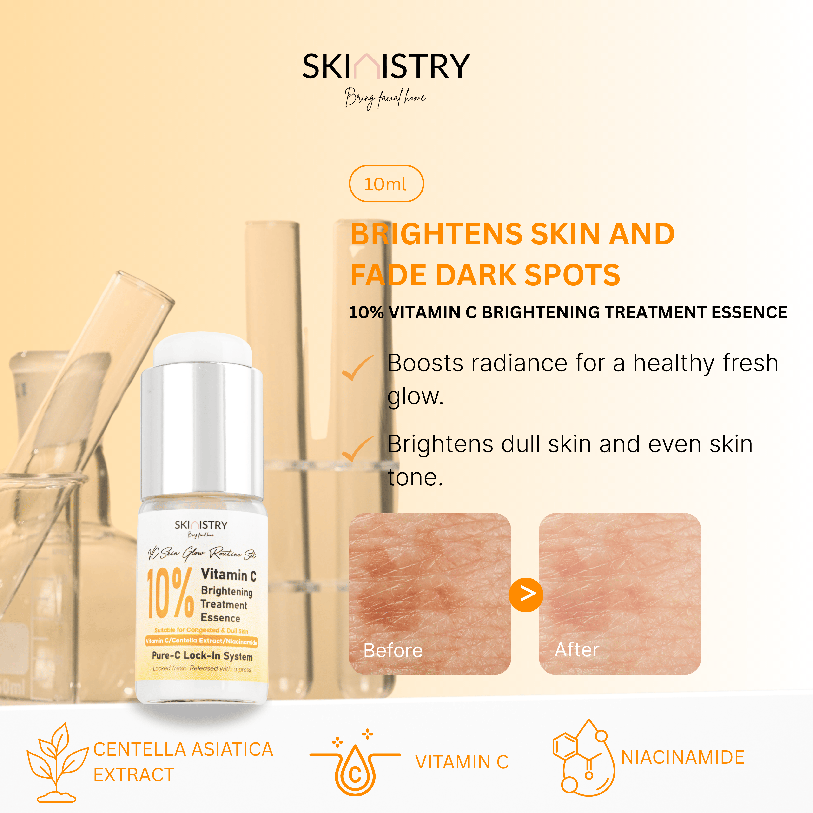 Skinistry 10% Vitamin C Brightening Treatment Essence