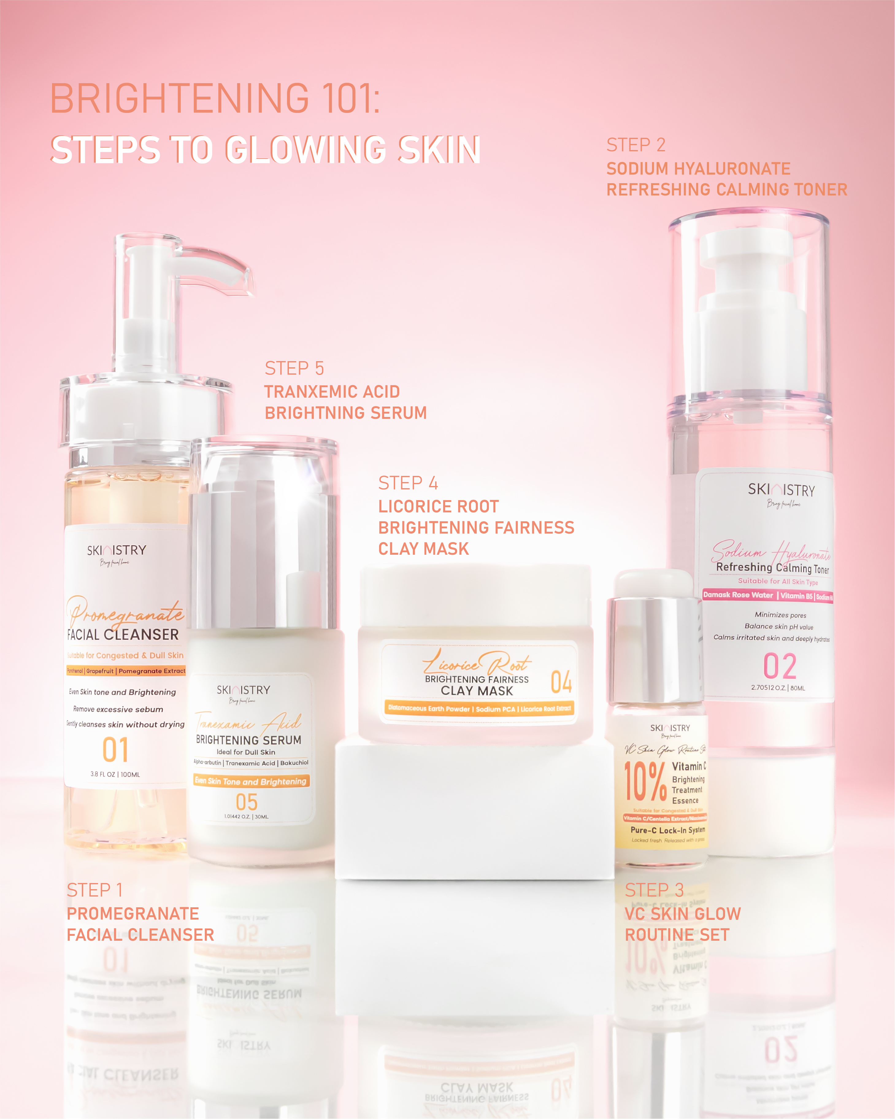 Skinistry VC Skin Glow Routine Set